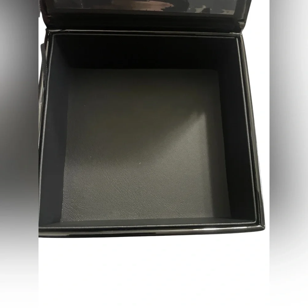 NEW in Box Dior VIP Black Hard Sided Patent Jewelry Case